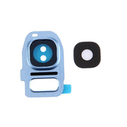 For Galaxy S7 Edge / G935 10pcs Camera Lens Covers (Blue)