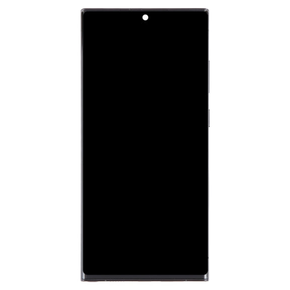 For Samsung Galaxy S23 Ultra 5G SM-S918U US Edition 6.78 inch OLED LCD Screen Digitizer Full Assembly with Frame (Black)