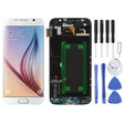 Original Super AMOLED LCD Screen For Samsung Galaxy S6 SM-G920F Digitizer Full Assembly with Frame (White) - free shipping - PMc TechLife - Order now!