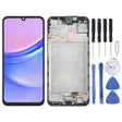 For Samsung Galaxy A15 4G SM-A155F Original LCD Screen Digitizer Full Assembly with Frame (Black) - free shipping - PMc TechLife - Order now!