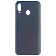 For Galaxy A20 SM-A205F/DS Battery Back Cover (Black)