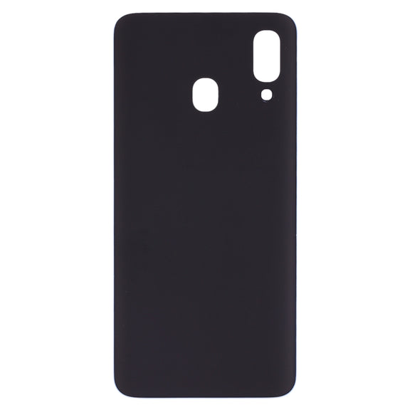 For Galaxy A20 SM-A205F/DS Battery Back Cover (Blue)