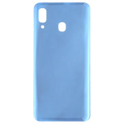 For Galaxy A30 SM-A305F/DS, A305FN/DS, A305G/DS, A305GN/DS Battery Back Cover (Blue)