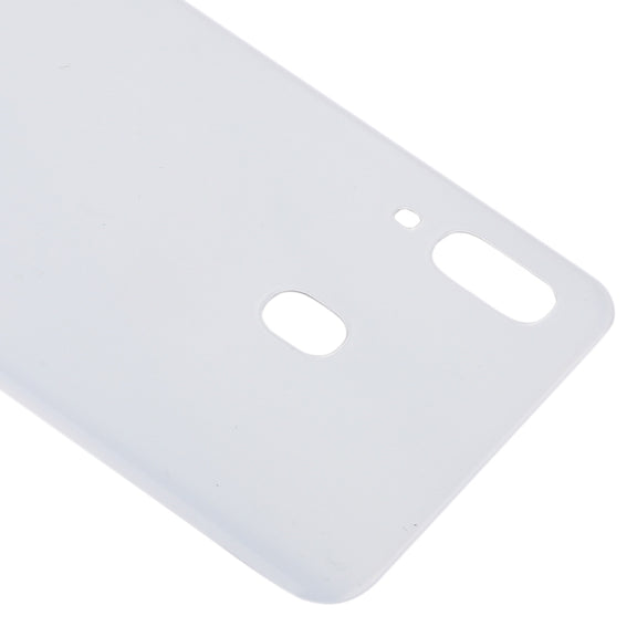 For Galaxy A30 SM-A305F/DS, A305FN/DS, A305G/DS, A305GN/DS Battery Back Cover (White)