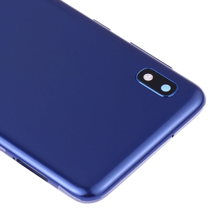 For Galaxy A10 SM-A105F/DS, SM-A105G/DS Battery Back Cover with Camera Lens & Side Keys (Blue)
