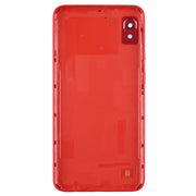 For Galaxy A10 SM-A105F/DS, SM-A105G/DS Battery Back Cover with Camera Lens & Side Keys (Red)