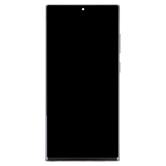 For Samsung Galaxy S23 Ultra SM-S918B EU Edition Original LCD Screen Digitizer Full Assembly with Frame (Green)
