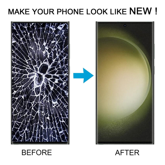 For Samsung Galaxy S23 Ultra SM-S918B EU Edition Original LCD Screen Digitizer Full Assembly with Frame (Green)