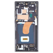 For Samsung Galaxy S23 Ultra 5G SM-S918B EU Edition 6.78 inch OLED LCD Screen Digitizer Full Assembly with Frame(Black)