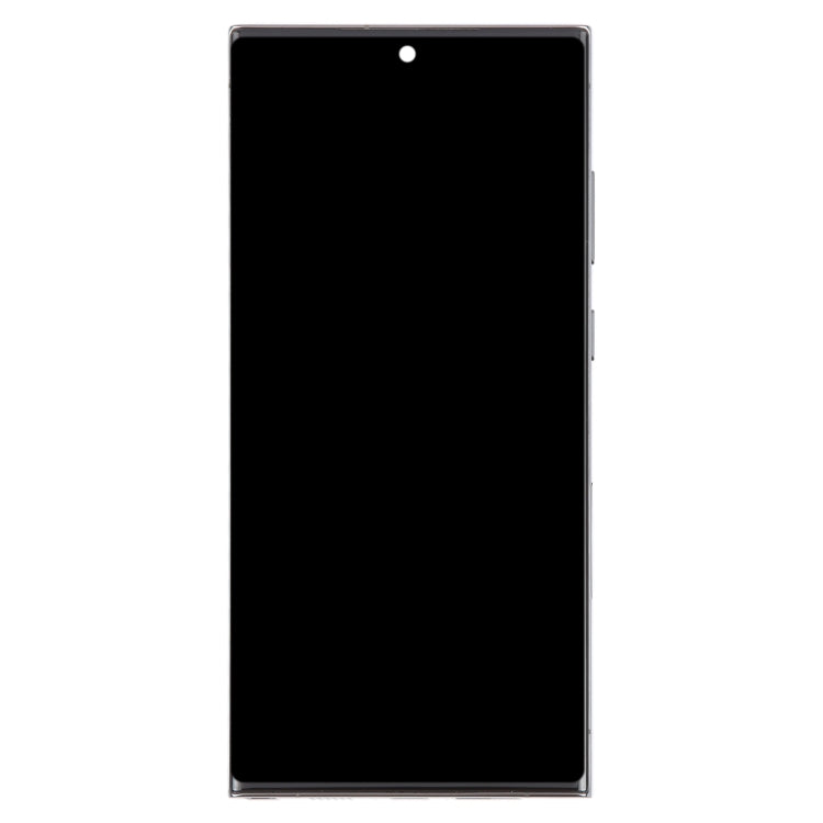 For Samsung Galaxy S23 Ultra 5G SM-S918B EU Edition 6.78 inch OLED LCD Screen Digitizer Full Assembly with Frame (Green)