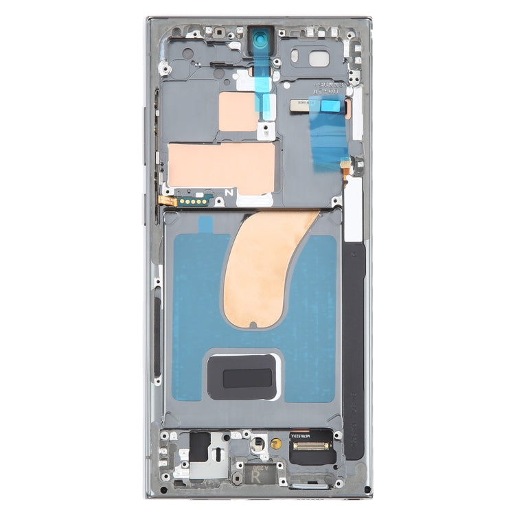 For Samsung Galaxy S23 Ultra 5G SM-S918B EU Edition 6.78 inch OLED LCD Screen Digitizer Full Assembly with Frame (Green)