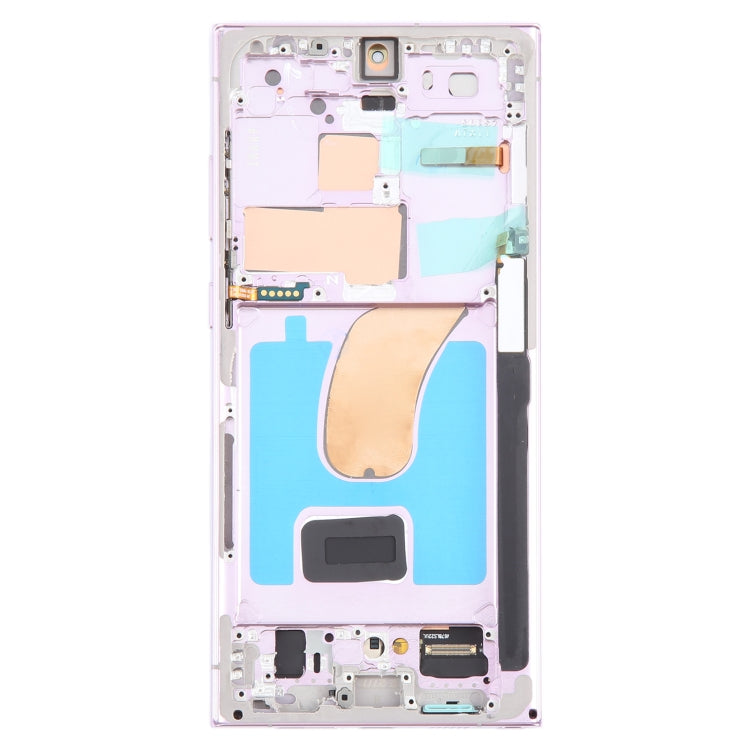 For Samsung Galaxy S23 Ultra 5G SM-S918B EU Edition 6.78 inch OLED LCD Screen Digitizer Full Assembly with Frame (Purple) - free shipping - PMC Jewellery - Order now!