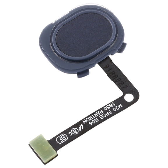 For Galaxy M20 Fingerprint Sensor Flex Cable(Black)