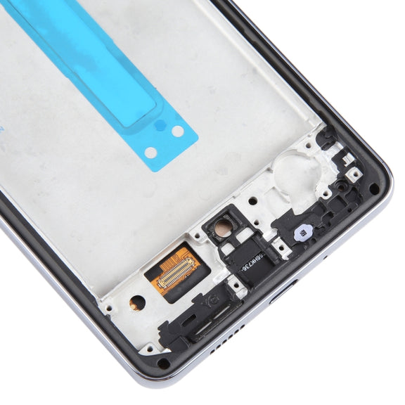 For Samsung Galaxy A73 SM-A736B TFT LCD Screen Digitizer Full Assembly with Frame (Black)
