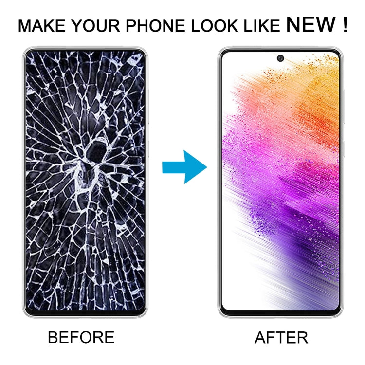 For Samsung Galaxy A73 SM-A736B TFT LCD Screen Digitizer Full Assembly with Frame (Black) - free shipping - PMc TechLife - Order now!