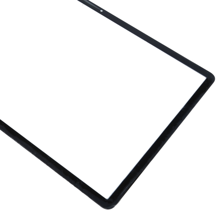 For Samsung Galaxy Tab S7 FE SM-T730  Front Screen Outer Glass Lens (Black)