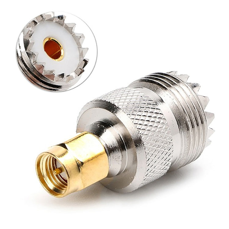 SMA Male To UHF Female RF Coaxial Connector Adapter - Connector by PMC TechLife | Online Shopping South Africa | PMC TechLife