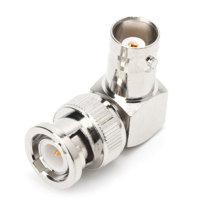 BNC Male to BNC Female Jacks in Series L Type Right Angle RF Card Connector - free shipping - PMC Jewellery - Order now!