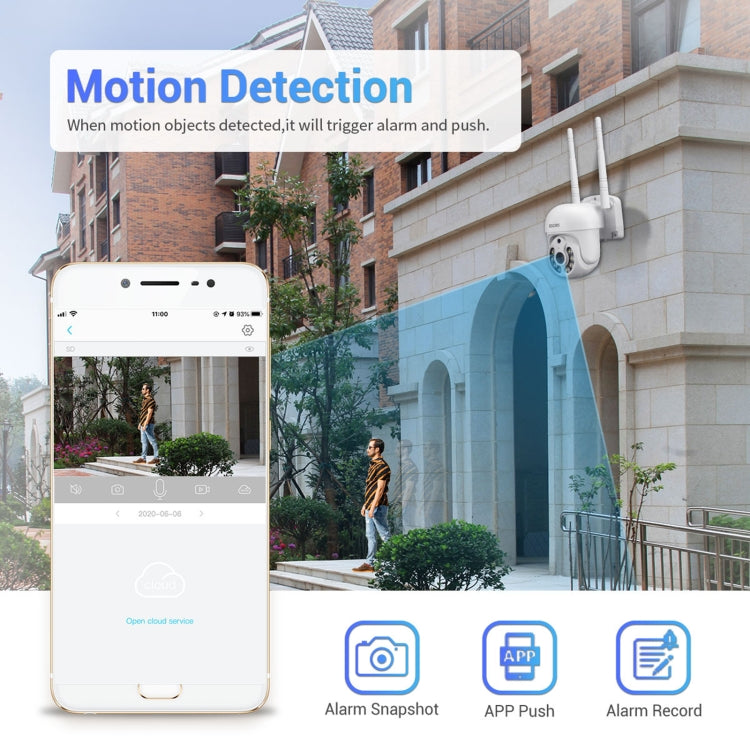 ESCAM WNK714 3.0 Million Pixels 4-channel HD Dome Camera NVR Wireless Monitoring Kit, AU Plug - free shipping - PMC Jewellery - Order now!