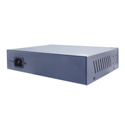 ESCAM POE 8+2 10-Port Fast Ethernet Switch 8-Port POE 10/100M 120W Network Switch, Transmission Distance: 150m(Blue)