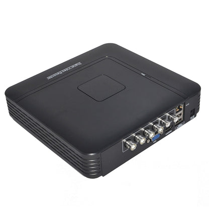 A4B5-Mini 4 Channel 720P 1.0 Mega Pixel 4 x Bullet AHD Cameras AHD DVR Kit, Support Night Vision / Motion Detection, IR Distance: 20m - Video Recorder Kit by PMC Jewellery | Online Shopping South Africa | PMC Jewellery | Buy Now Pay Later Mobicred