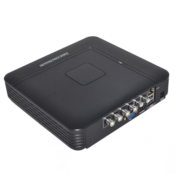 A4B5-Mini 4 Channel 720P 1.0 Mega Pixel 4 x Bullet AHD Cameras AHD DVR Kit, Support Night Vision / Motion Detection, IR Distance: 20m