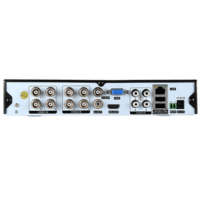 A81U-ZS 5 in 1 8 Channel Dual Stream H.264 1080N AHD DVR, Support AHD / TVI / CVI / CVBS / IP Signal(Black) - Digital Video Recorder by PMC Jewellery | Online Shopping South Africa | PMC Jewellery | Buy Now Pay Later Mobicred
