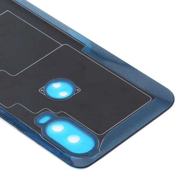 Battery Back Cover for Motorola Moto One Vision(Blue)