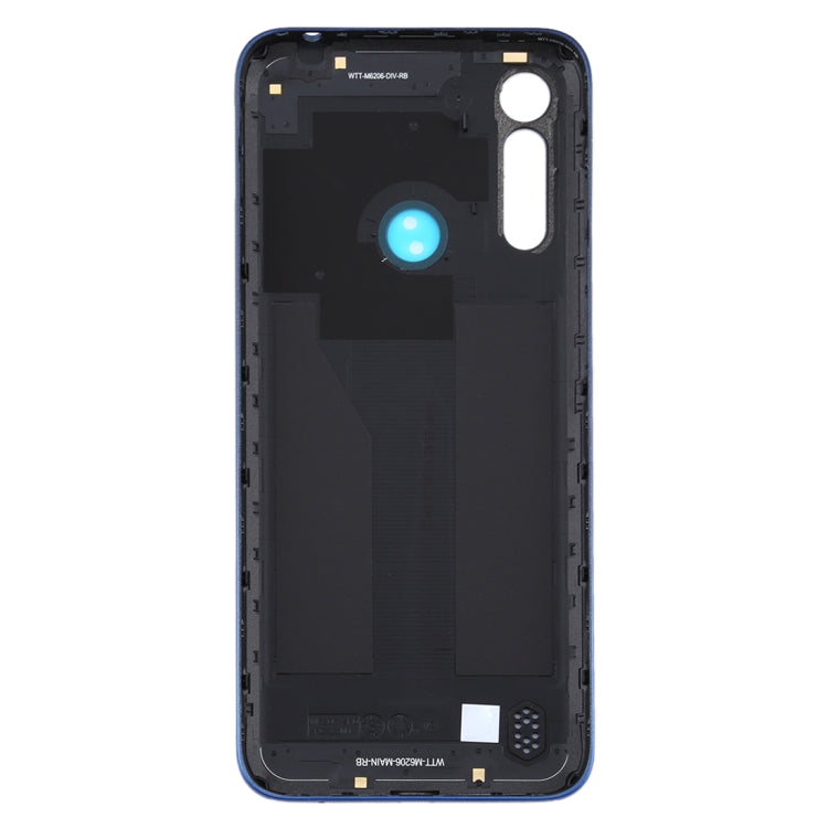 Battery Back Cover for Motorola Moto G8 Power Lite (Dark Blue) - Back Cover by PMC TechLife | Online Shopping South Africa | PMC TechLife | Buy Now Pay Later Mobicred