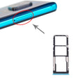 SIM Card Tray + SIM Card Tray + Micro SD Card Tray for Xiaomi Redmi Note 9S / Redmi Note 9 Pro Max / Redmi Note 9 Pro India / Note 10 Lite(Green) - Card Tray by PMc TechLife | Online Shopping South Africa | PMc TechLife | Buy Now Pay Later Mobicred
