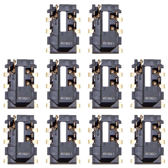 10 PCS Earphone Jack for Huawei P Smart+ 2019