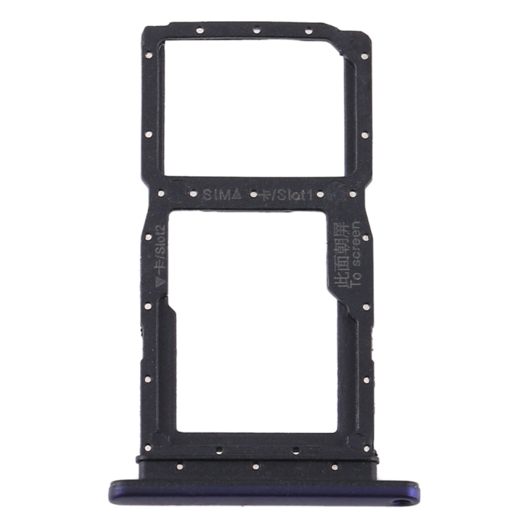 SIM Card Tray + SIM Card Tray / Micro SD Card Tray for Huawei Y9s 2020 (Purple) - free shipping - PMc TechLife - Order now!