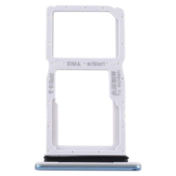SIM Card Tray + SIM Card Tray / Micro SD Card Tray for Huawei Y9s 2020 (Baby Blue)