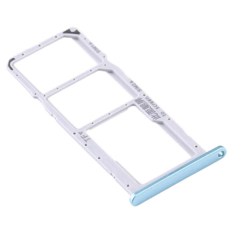 SIM Card Tray + SIM Card Tray + Micro SD Card Tray for Huawei Y6s (2020) (Baby Blue) - Card Socket by PMc TechLife | Online Shopping South Africa | PMc TechLife | Buy Now Pay Later Mobicred