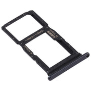 SIM Card Tray + SIM Card Tray / Micro SD Card Tray for Huawei Enjoy Z 5G (Black)