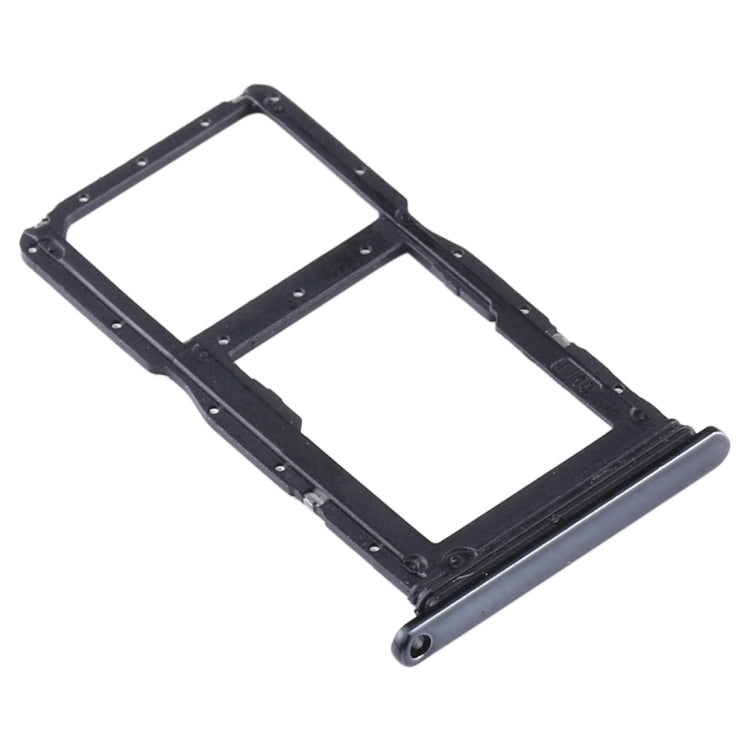 SIM Card Tray + SIM Card Tray / Micro SD Card Tray for Huawei P20 Lite (2019) (Black) - Card Socket by PMc TechLife | Online Shopping South Africa | PMc TechLife | Buy Now Pay Later Mobicred
