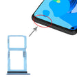 SIM Card Tray + SIM Card Tray / Micro SD Card Tray for Huawei P20 Lite (2019) (Twilight) - Card Socket by PMc TechLife | Online Shopping South Africa | PMc TechLife | Buy Now Pay Later Mobicred