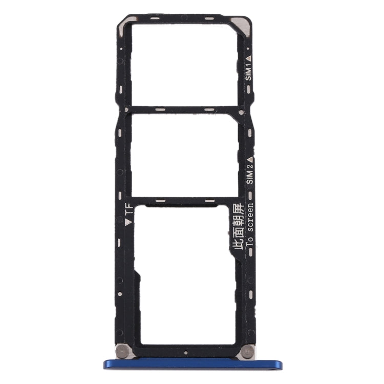 SIM Card Tray + SIM Card Tray + Micro SD Card Tray for Huawei Enjoy Max (Blue) - free shipping - PMc TechLife - Order now!