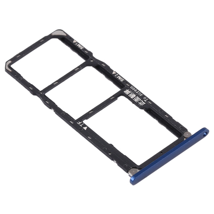 SIM Card Tray + SIM Card Tray + Micro SD Card Tray for Huawei Enjoy Max (Blue) - free shipping - PMc TechLife - Order now!