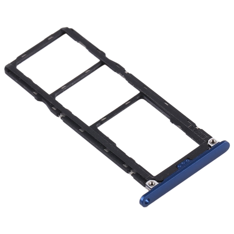 SIM Card Tray + SIM Card Tray + Micro SD Card Tray for Huawei Enjoy Max (Blue) - free shipping - PMc TechLife - Order now!