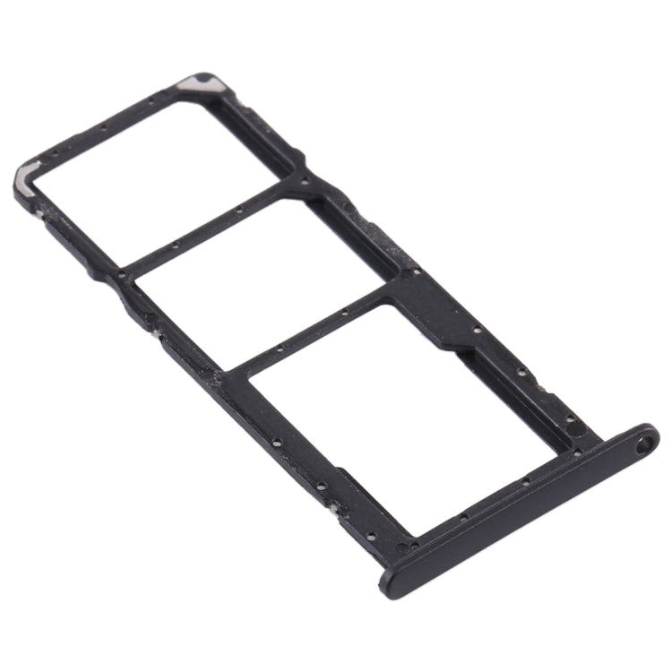 SIM Card Tray + SIM Card Tray + Micro SD Card Tray for Huawei Y8s (Black) - Card Socket by PMc TechLife | Online Shopping South Africa | PMc TechLife | Buy Now Pay Later Mobicred