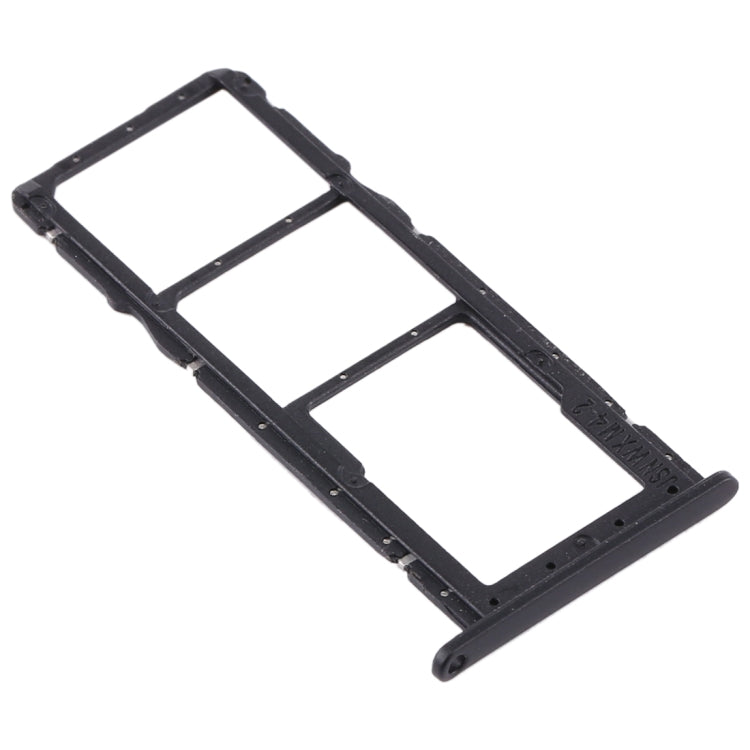 SIM Card Tray + SIM Card Tray + Micro SD Card Tray for Huawei Y8s (Black) - Card Socket by PMc TechLife | Online Shopping South Africa | PMc TechLife | Buy Now Pay Later Mobicred