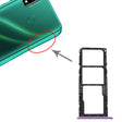 SIM Card Tray + SIM Card Tray + Micro SD Card Tray for Huawei Y8s (Purple) - Card Socket by PMc TechLife | Online Shopping South Africa | PMc TechLife | Buy Now Pay Later Mobicred