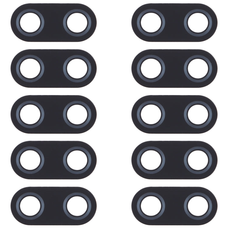10 PCS Back Camera Lens for Asus Zenfone 5 ZE620KL / ZS620KL(Black) - Camera by PMC TechLife | Online Shopping South Africa | PMC TechLife | Buy Now Pay Later Mobicred