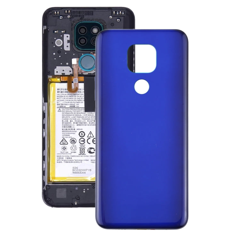 Battery Back Cover for Motorola Moto G9 Play / Moto G9 (India) (Purple) - Back Cover by PMc TechLife | Online Shopping South Africa | PMc TechLife | Buy Now Pay Later Mobicred