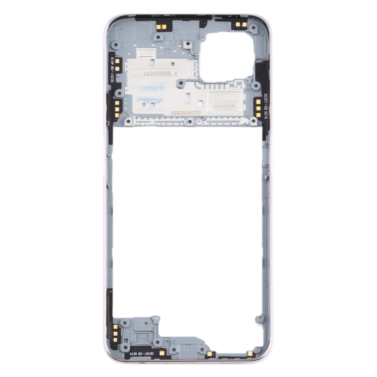 For OPPO A92s/Reno4 Z 5G PDKM00 Middle Frame Bezel Plate (Gold) - Frame Bezel Plate by PMC TechLife | Online Shopping South Africa | PMC TechLife | Buy Now Pay Later Mobicred