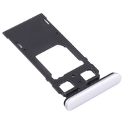 SIM Card Tray + SIM Card Tray / Micro SD Card Tray for Sony Xperia 1 / Xperia XZ4 (Silver)