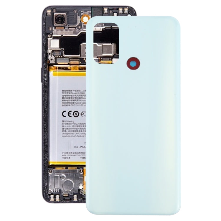 For OPPO A53 2020 / A53 4G / A53s / A32 4G / A33 2020 CPH2127 Battery Back Cover  (Green) - Back Cover by PMc TechLife | Online Shopping South Africa | PMc TechLife | Buy Now Pay Later Mobicred