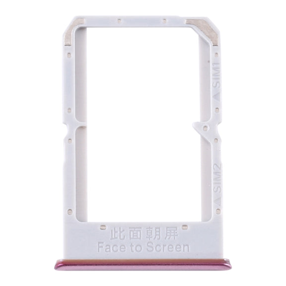 For OPPO A92S/Reno4 Z 5G PDKM00 SIM Card Tray + SIM Card Tray (Purple)