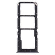 For OPPO A91/F15/Reno3 4G/Reno3 Youth CPH2001 CPH2021 PCPM00 SIM Card Tray + SIM Card Tray + Micro SD Card Tray(Gold) - Card Socket by PMc TechLife | Online Shopping South Africa | PMc TechLife | Buy Now Pay Later Mobicred
